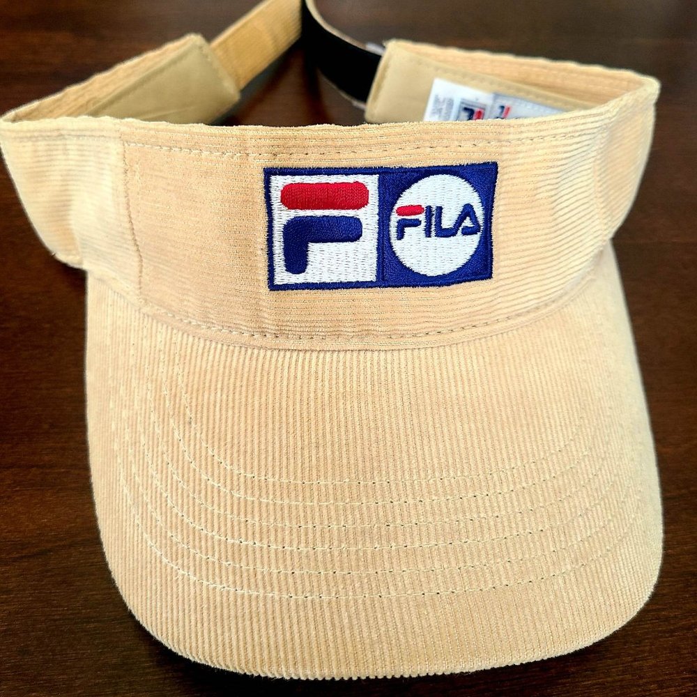 Fila Tennis Sun Visor Velcro strap